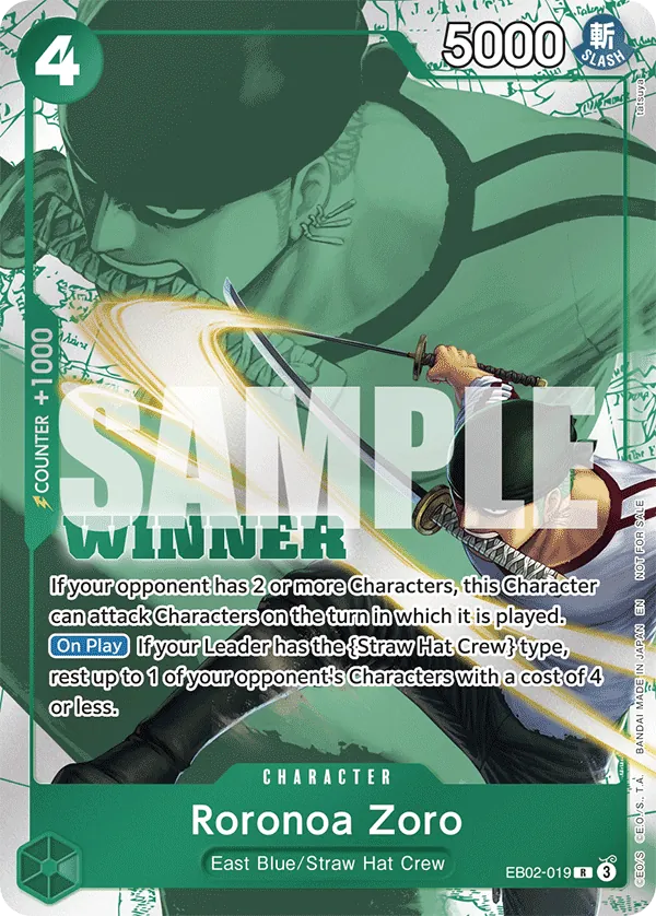 Roronoa Zoro Winner