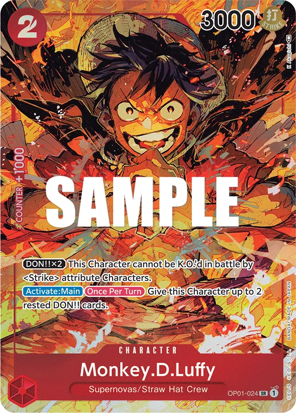 Luffy SR Parallel