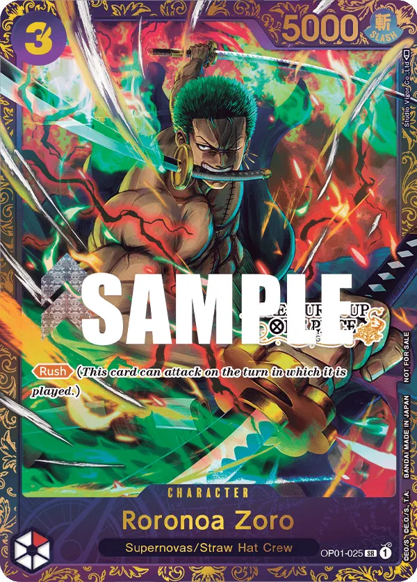 Roronoa Zoro OP01-025 Flagship