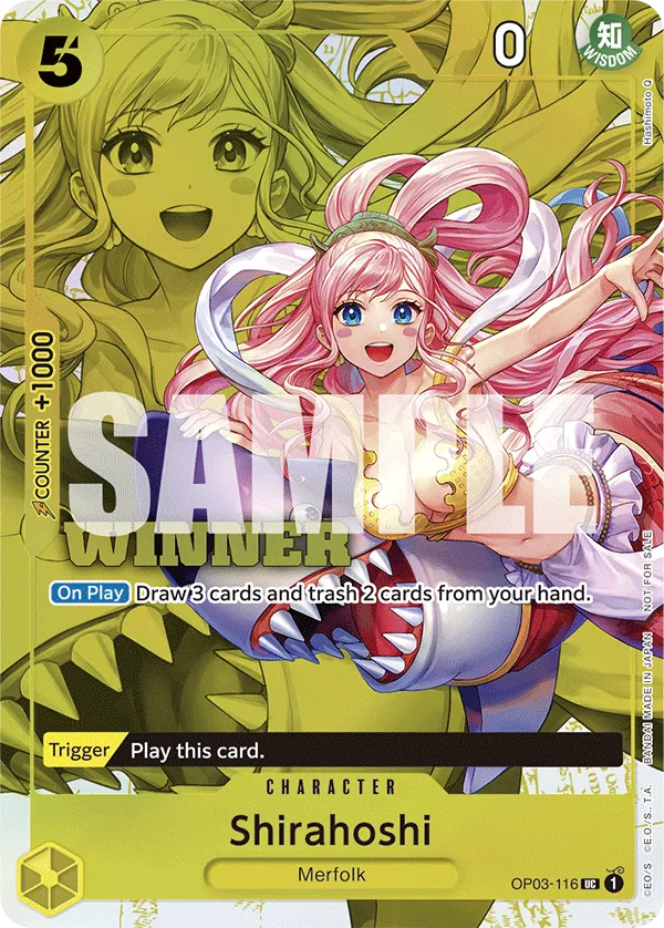 Shirahoshi Winner