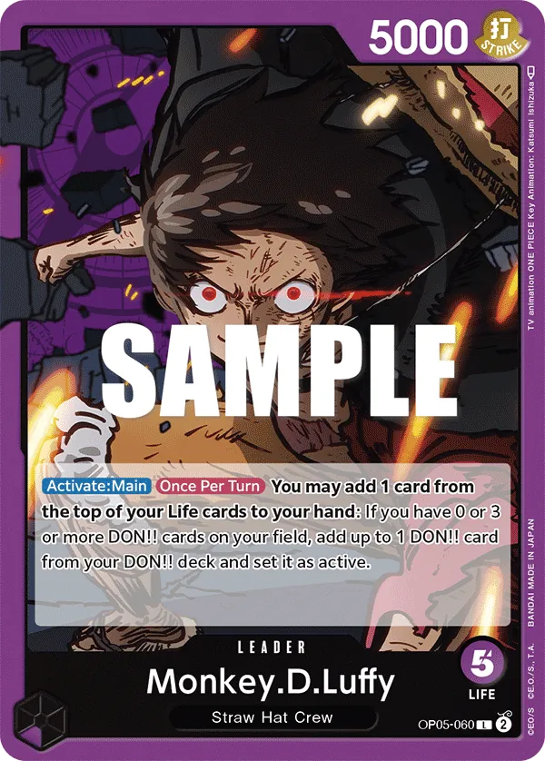 Monkey D. LuffySP Leader (OP05-060)