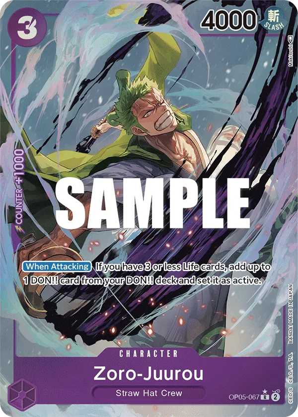 Zoro-Juurou (Gold Stamp)