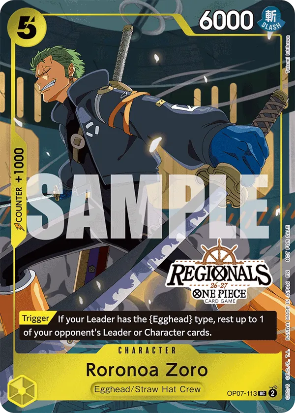 Roronoa Zoro OP07-113
