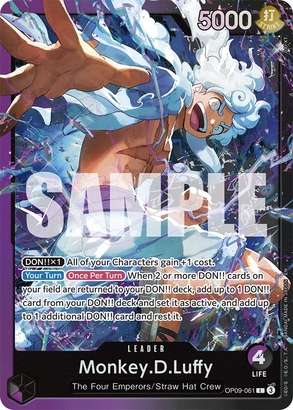 Jumbo Card — Luffy CS 25-26 Top 8