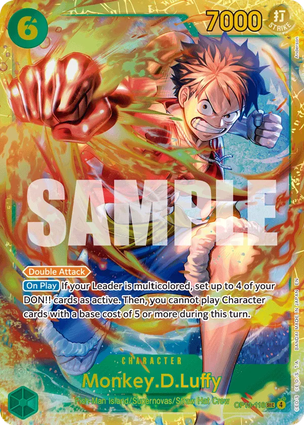 Monkey D. LuffyRed SAA (OP13-118)