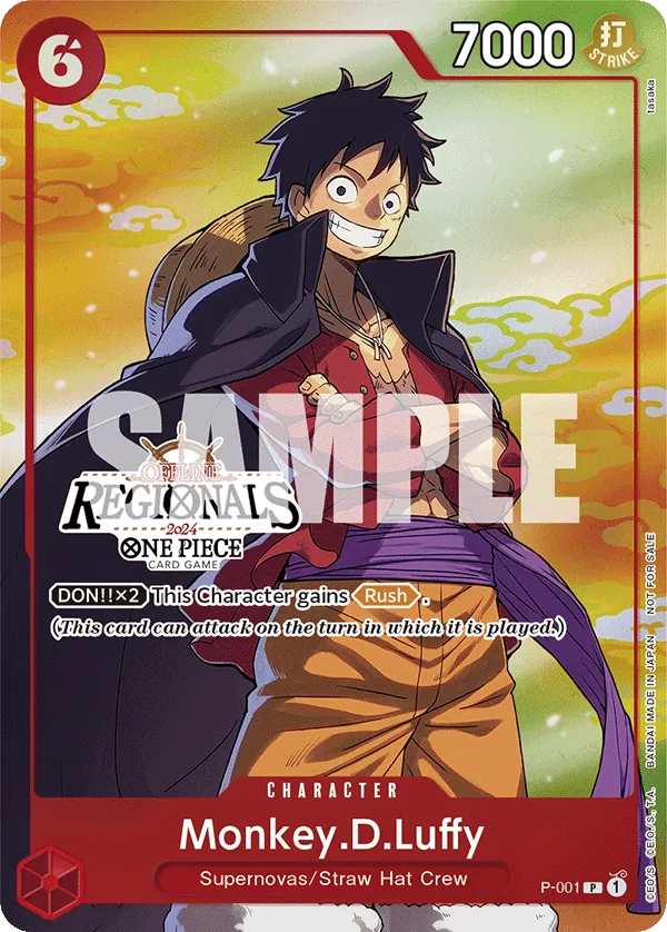 Monkey D. Luffy P-001