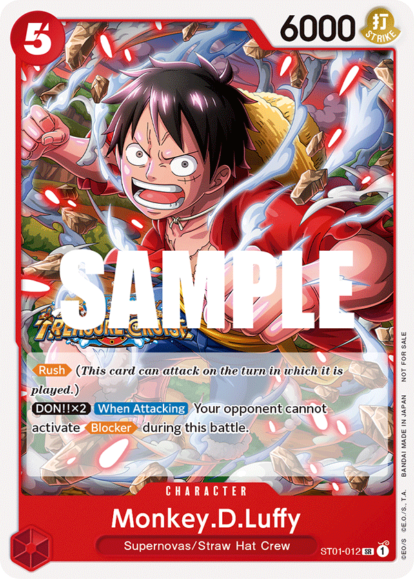 Monkey D. Luffy SR ST01-012