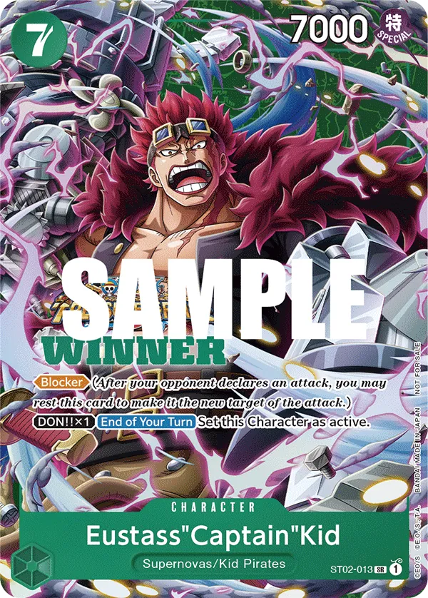 Eustass Kid SR Winner