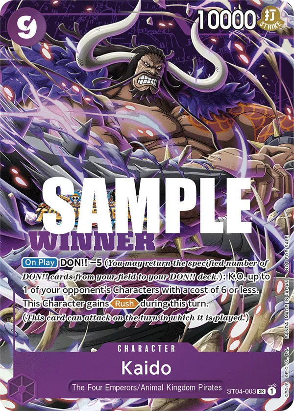 Kaido SR Winner